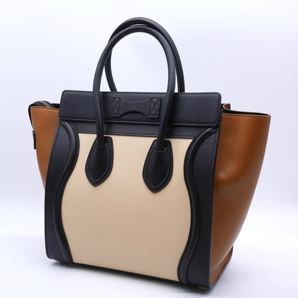 🍓CELINE Luggage Tricolor - Picture 3 of 16